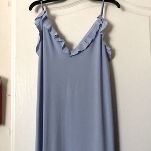 Zara Baby blue long dress